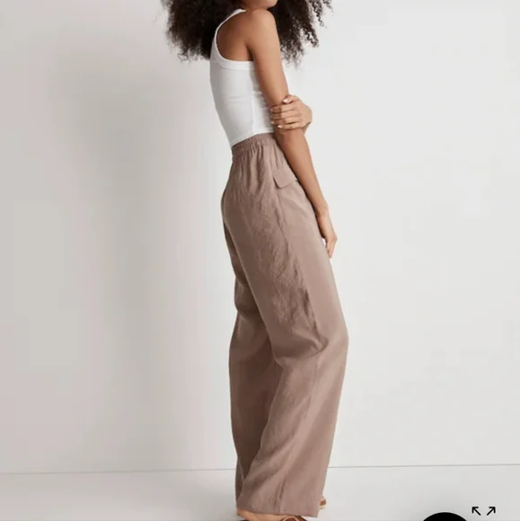 Madewell Straight Cargo Pants in Softdrape - Picture 2 of 13